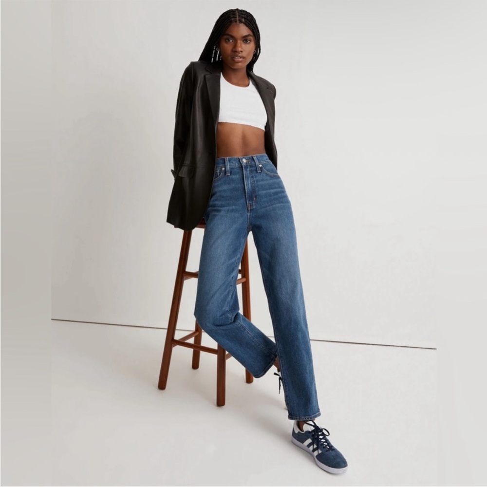 Madewell‎ The Perfect Vintage Straight Jean in Mayfield Wash